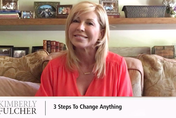 3 Steps to Change Anything